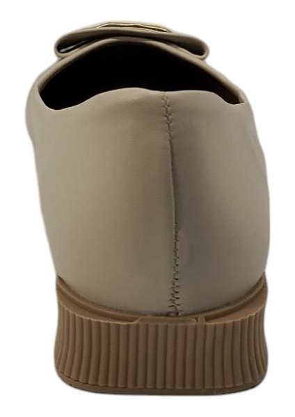 2343016Z Yumuşak Pedli Kısa Topuk Toka Detaylı Günlük Kadın Babet Ayakkabı fırsatları