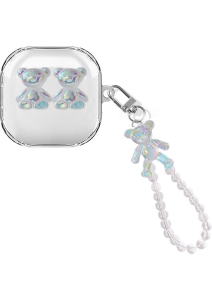 Samsung Galaxy Buds 2 Kılıf Bear Figürlü