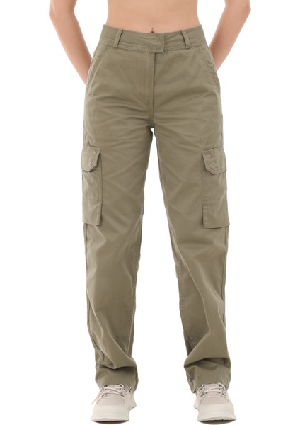 TB0A5YYK5901 Timberland Utılıty Cargo Pants Kadın Pantolon Haki