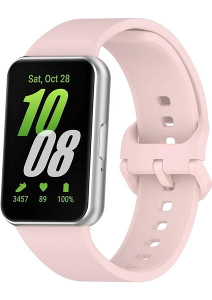 Samsung Galaxy Fit 3 Kordon Silicone Sport Band Rose Gold fiyatları