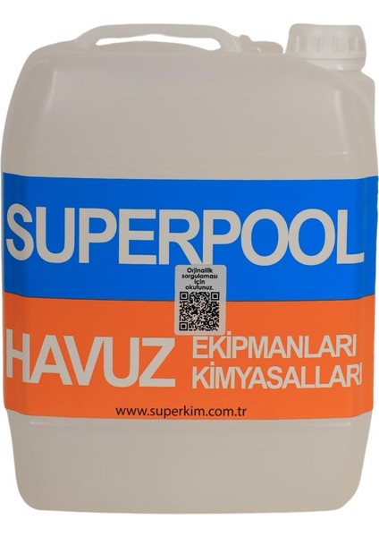 Sıvı Klor 5 kg Havuz Kimyasalı