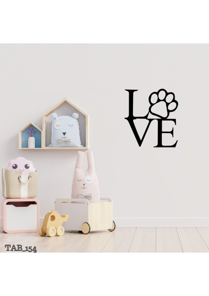 Evcil Hayvanımı Seviyorum Duvar Dekoru