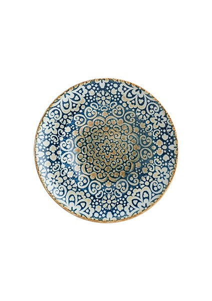 Porselen Alhambra Serisi 2'li Çukur Salata Tabağı Seti