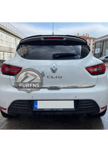 Renault Clio 4 2012-2019 Bagaj Üstü Yarasa Spoiler Bagaj Çıtası Piano Black Spoyler modelleri