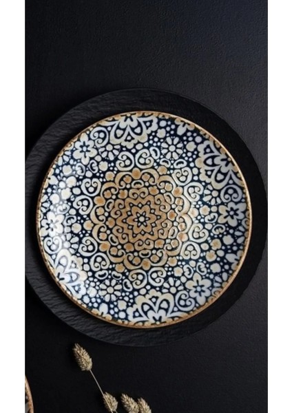 Porselen Alhambra Serisi 6’lı 19 cm Tatlı Tabağı Seti fiyatları