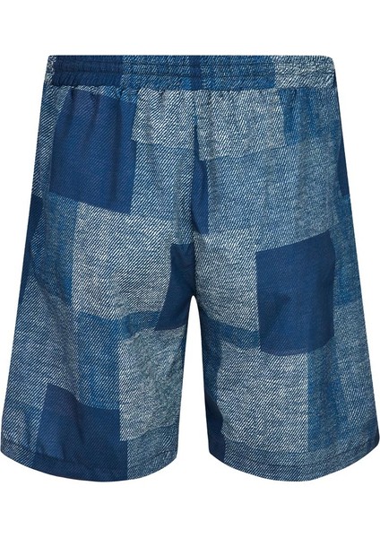 Erkek Deniz Havuz Şortu Desenli Tom S280 Koyu Lacivert fiyatları