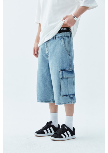 Bermuda Denim Şort