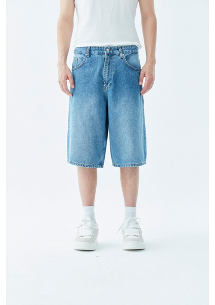 Bermuda Denim Şort