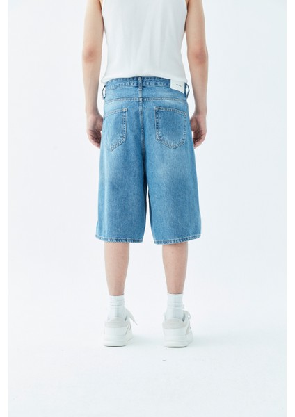 Bermuda Denim Şort