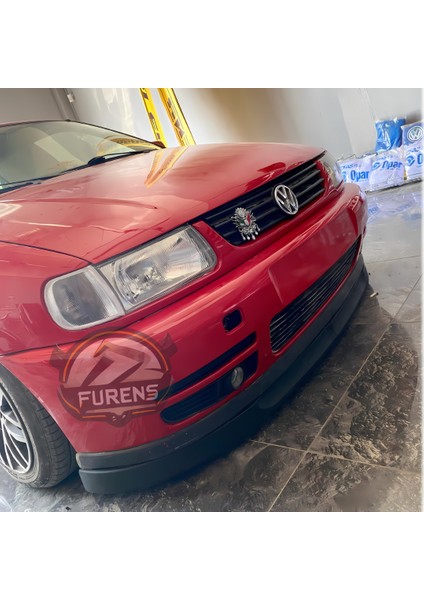 Volkswagen Polo Mk3 1994-2003 6n Uyumlu H Lip Esnek Ön Lip 2 Parça Karlık Ön Ek Tampon Altı Dil fırsatları