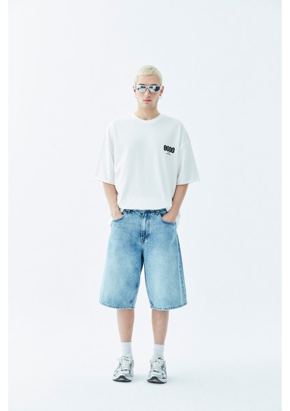 Bermuda Denim Şort