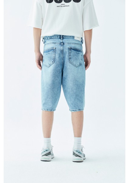 Bermuda Denim Şort