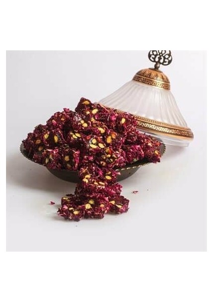 Gül Yaprak Narlı Fıstıklı Duble Lokum 250 gr