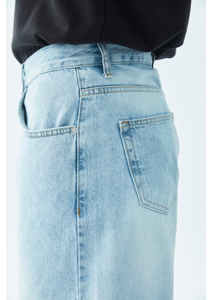 Bermuda Denim Şort