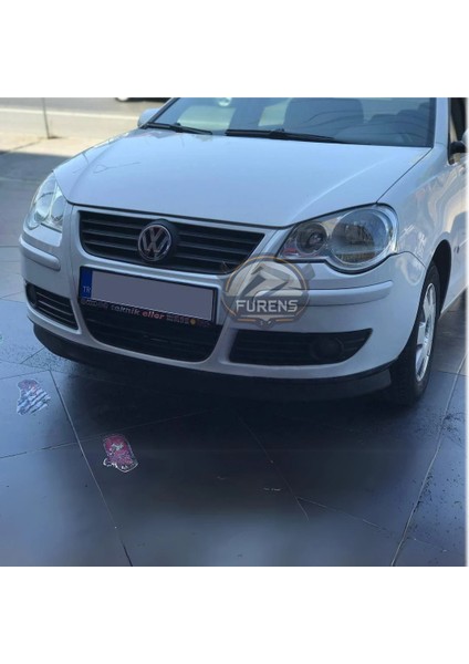 Volkswagen Polo 4.5 2002-2008 Uyumlu H Lip Esnek Ön Lip 2 Parça Karlık Ön Ek Tampon Altı Dil indirimleri