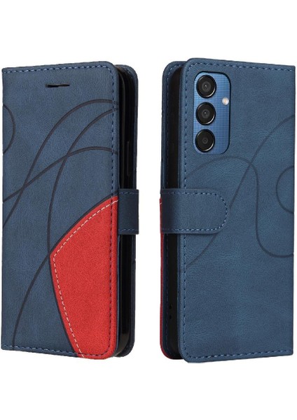Samsung Galaxy Flip Için Flip CASE/F15 5g Pu Deri Flip Folio Kılıf ile (Yurt Dışından)