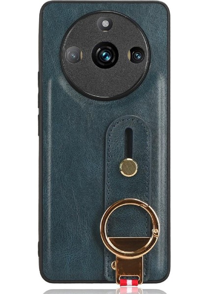 REALME11 Pro Uyumluluk Bilek Kayışı Kolaylık Premium Pu Için Kılıf (Yurt Dışından)