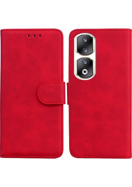 Onur Için Flip Case 90 Pro Kart Yuvası Manyetik Standı Tutucu Premium Pu (Yurt Dışından)