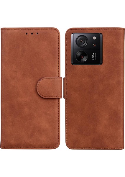 Xiaomi 13T/13T Pro Için Flip Case Standı Tutucu Kart Yuvası Manyetik Premium (Yurt Dışından)