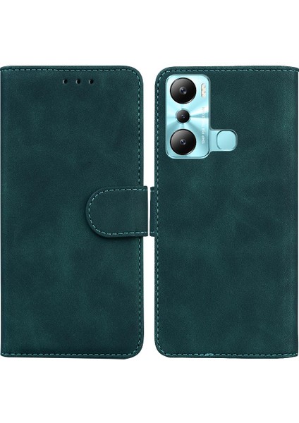 Infinix Sıcak 20I Premium Pu Deri Kart Yuvası Manyetik Standı Için Flip Case (Yurt Dışından)
