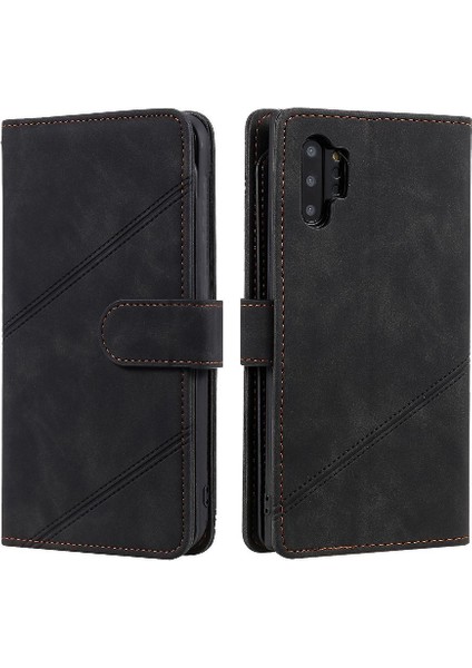 Samsung Galaxy Not 10 Artı Cüzdan Flip Folio Pu Deri Kart (Yurt Dışından)