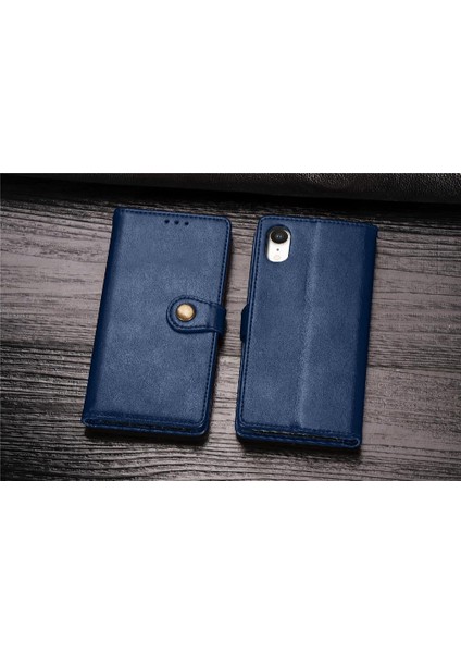 IPhone Xr Için Kılıf Deri Kılıf Moda Tasarım Cüzdan Fonksiyonu Kapak Çevirin (Yurt Dışından)