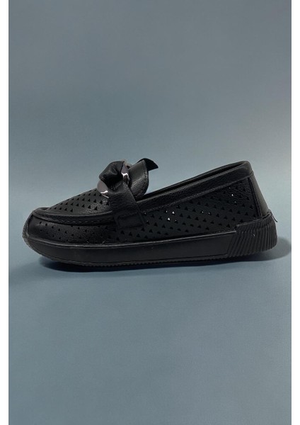 0008 Siyah Ortopedik Kadın Günlük Ayakkabı modelleri