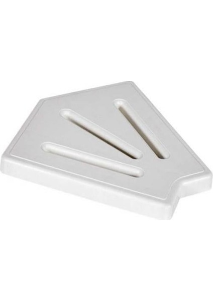 Havuz Taşma Izgarası Köşe Parçası Plastik 25 cm