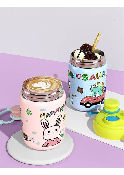 550ML Bpa Içermeyen Paslanmaz Çelik Içecek Şişesi Çocuk Su Şişesi Pipetli (Yurt Dışından) modelleri