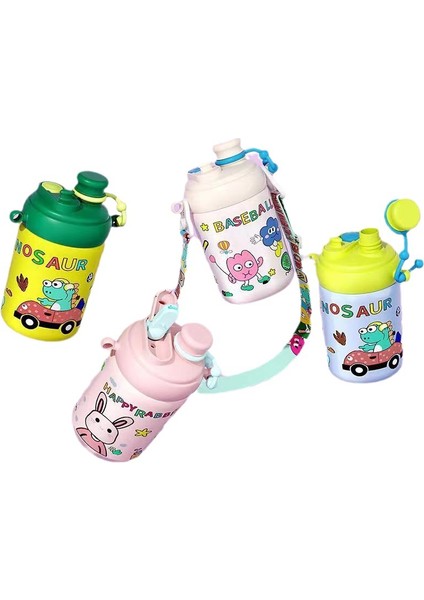 550ML Bpa Içermeyen Paslanmaz Çelik Içecek Şişesi Çocuk Su Şişesi Pipetli (Yurt Dışından) fiyatları