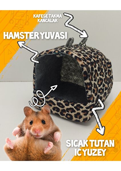 Hamster Yemi 500 gr + Hamster Mineralli Meyveli Kemirme Taslari 10 Adet