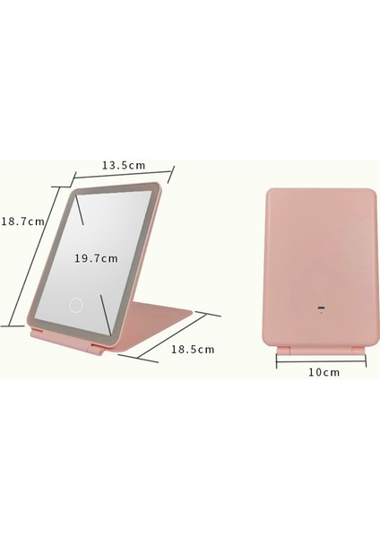 LED Aydınlatmalı Makyaj Aynası (Yurt Dışından) indirimleri