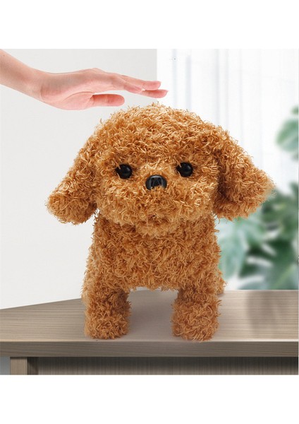 18CM Simüle Edilmiş Elektrikli Yürüyüş Peluş Oyuncak Teddy (Yurt Dışından) fırsatları