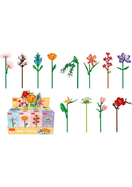 Yaratıcı Mini Buket Yapma Oyuncakları 12 Parça (Yurt Dışından)