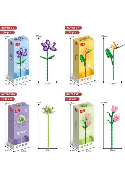 Yaratıcı Mini Buket Yapma Oyuncakları 12 Parça (Yurt Dışından) fırsatları