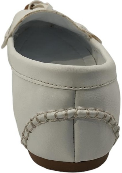 49555Z Fiyonk Detaylı Esnek Tasarım Günlük Kadın Babet Ayakkabı fırsatları