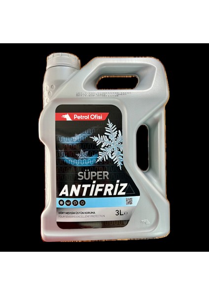 Dört Mevsim Yeşil Süper Antifriz 3 Lt ( Üretim Yılı: 11.2023 )
