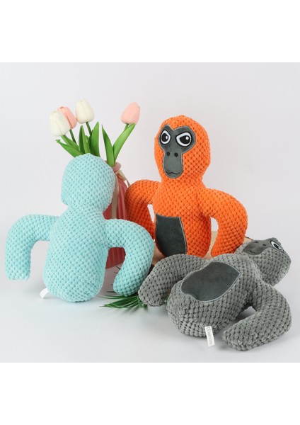 Yeni Gorilla Etiketi Peluş Peluş Oyuncak Hayvan Komik Maymun Kanepe Dekorasyonu (Yurt Dışından) modelleri