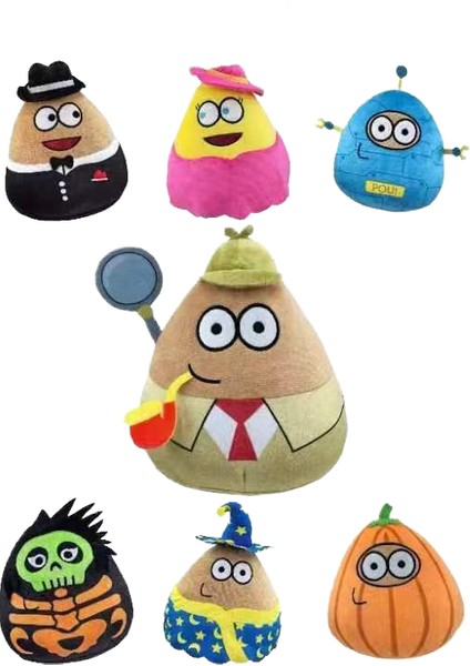 Pop Peluş Çılgın Uzaylı Oyunu Periferik Kabak Bebek Üçgen Peluş Oyuncak Hediye Nokta (Yurt Dışından)