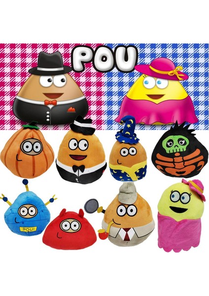 Pop Peluş Çılgın Uzaylı Oyunu Periferik Kabak Bebek Üçgen Peluş Oyuncak Hediye Nokta (Yurt Dışından)