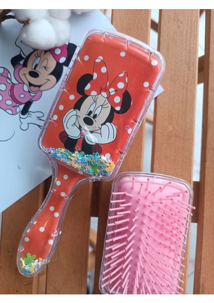 Pullu Minnie Mause Kız Çocuklarına Özel Acıtmayan Tarak 1 Adet