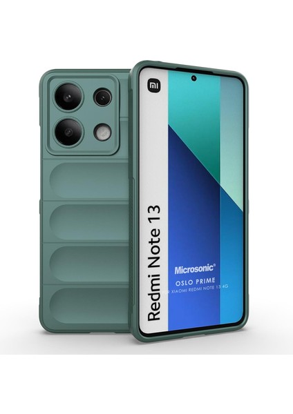 Xiaomi Redmi Note 13 4g Kılıf Oslo Prime Yeşil