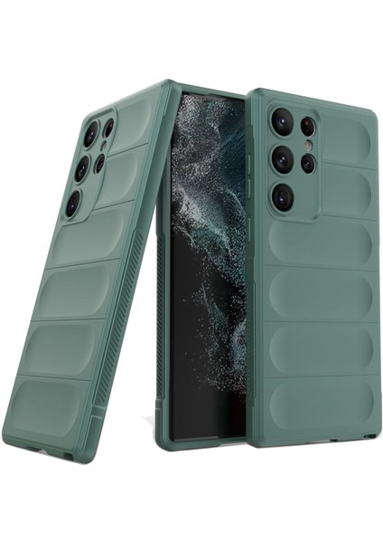 Samsung Galaxy S24 Ultra Kılıf Oslo Prime Yeşil