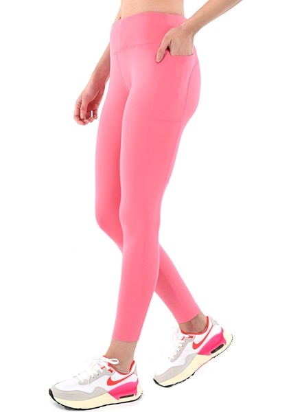 Lungo Kadın Pembe Günlük Stil Tayt 24YKTL11D19-PMB