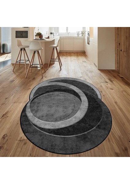 Dijital Baskılı Kaymaz Taban Yıkanabilir Lazer Kesim Salon Halısı Yolluk, V-Lazer-05-Gri, fiyatları