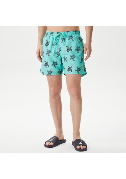 Erkek Yeşil Standart Fit Deniz Şortu T45328T.3QM modelleri