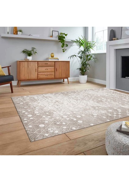 Dijital Baskılı Kaymaz Taban Yıkanabilir Sade Desen Yolluk Mutfak Salon Halısı, V-Sade-48-Bej, fiyatları