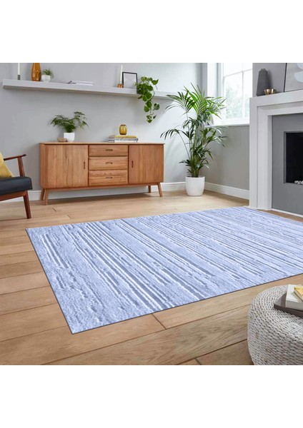 Dijital Baskılı Kaymaz Taban Yıkanabilir Sade Desen Yolluk Mutfak Salon Halısı, V-Sade-32-Mavi, fiyatları