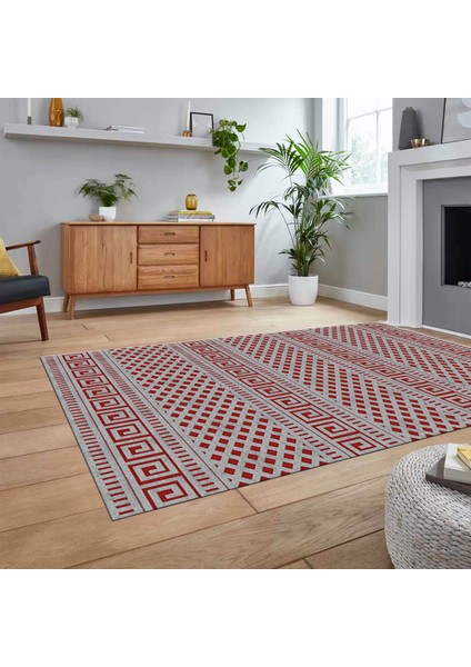 Dijital Baskılı Kaymaz Taban Yıkanabilir Sade Desen Yolluk Mutfak Salon Halısı, V-Sade-21-Bordo, fiyatları