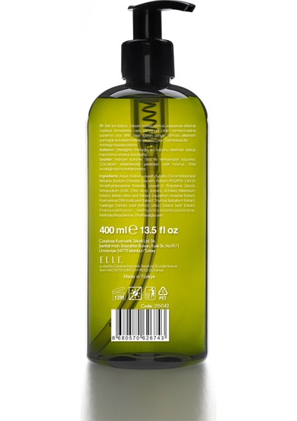 Moisturizing Liquid Hand Wash-Nemlendirici Sıvı Sabun - 400 ml